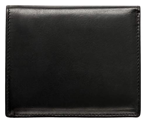 Bugatti Romano Cartera Hombre Piel con Seguridad RFID y Monedero, Vertical - Negro Bugatti Romano Cartera Hombre Piel con Seguridad RFID y Monedero, Vertical - Negro