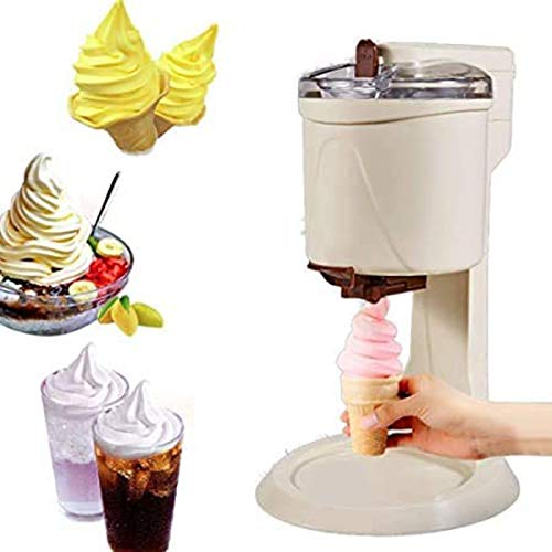 Bulawlly DIY Cocina automático Mini Fruit Soft Serve Ice Cream Machine, la Cocina casera automática de Frutas Soft Serve Ice Cream Machine, Sana, Sencilla
