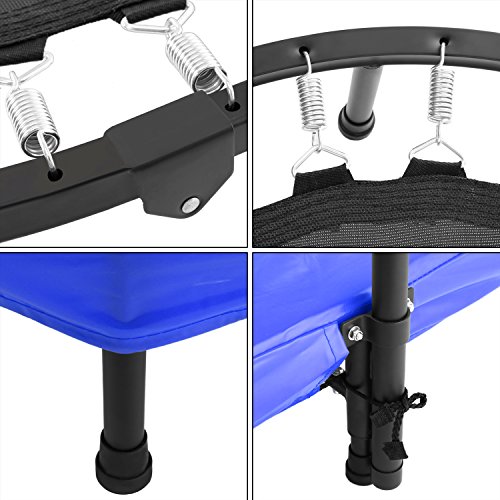 Bunao Trampolín Fitness con Mango Regulable – Cama Elástica para Adultos, Unisex 143 cm (Trampolines de interior3) Bunao Trampolín Fitness con Mango Regulable – Cama Elástica para Adultos, Unisex 143 cm (Trampolines de interior3)