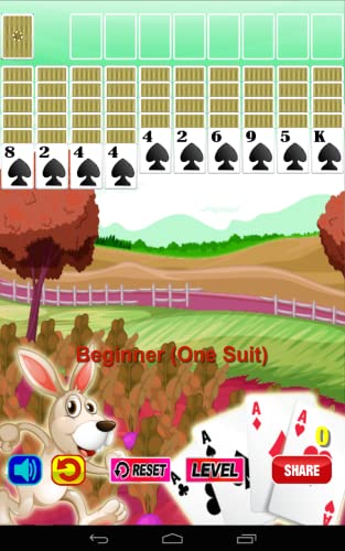 Bunny Sprint Spider Solitaire HD