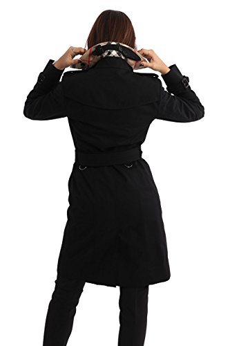 Burberry The Sandringham - Trench Coat Heritage Black, Mujer, Talla 10. Burberry The Sandringham - Trench Coat Heritage Black, Mujer, Talla 10.