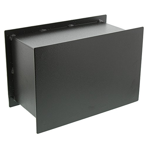 BURG-WÄCHTER Caja fuerte de pared con bloqueo de doble barra, PointSafe PW 3 S, negro