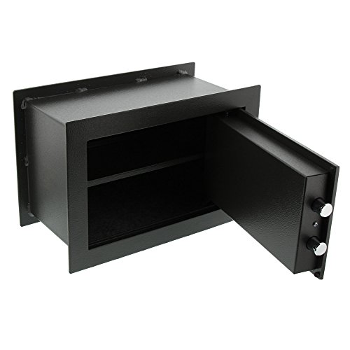 BURG-WÄCHTER Caja fuerte de pared con bloqueo de doble barra, PointSafe PW 3 S, negro BURG-WÄCHTER Caja fuerte de pared con bloqueo de doble barra, PointSafe PW 3 S, negro