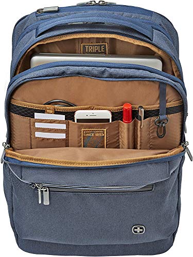 BURG-WÄCHTER Wenger CityPatrol mochila portátil ruedas, portátiles hasta 16″, tabletas hasta 12″, 24 l, mujer, hombre, negocios, universidad, escuela, viajes, azul marino BURG-WÄCHTER Wenger CityPatrol mochila portátil ruedas, portátiles hasta 16″, tabletas hasta 12″, 24 l, mujer, hombre, negocios, universidad, escuela, viajes, azul marino