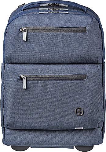 BURG-WÄCHTER Wenger CityPatrol mochila portátil ruedas, portátiles hasta 16″, tabletas hasta 12″, 24 l, mujer, hombre, negocios, universidad, escuela, viajes, azul marino BURG-WÄCHTER Wenger CityPatrol mochila portátil ruedas, portátiles hasta 16″, tabletas hasta 12″, 24 l, mujer, hombre, negocios, universidad, escuela, viajes, azul marino