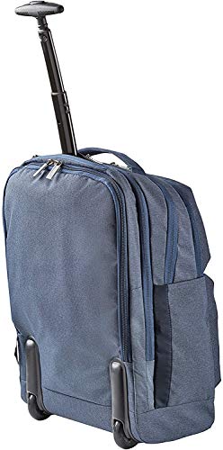 BURG-WÄCHTER Wenger CityPatrol mochila portátil ruedas, portátiles hasta 16″, tabletas hasta 12″, 24 l, mujer, hombre, negocios, universidad, escuela, viajes, azul marino