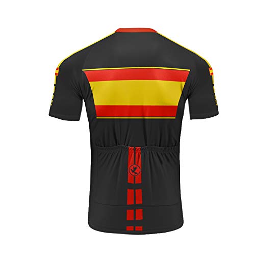 BurningBikewear Uglyfrog 2018 Deportes Al Aire Libre Hombres Primavera/Verano Respirable De Manga Corto Jersey Ciclismo Triatlón Ropa Bicicleta Maillots Equipo Nacional de España DXMZ09