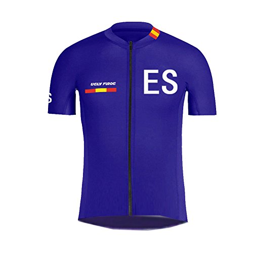 BurningBikewear Uglyfrog 2018 Deportes Al Aire Libre Hombres Primavera/Verano Respirable De Manga Corto Jersey Ciclismo Triatlón Ropa Bicicleta Maillots Equipo Nacional de España DXMZ09 BurningBikewear Uglyfrog 2018 Deportes Al Aire Libre Hombres Primavera/Verano Respirable De Manga Corto Jersey Ciclismo Triatlón Ropa Bicicleta Maillots Equipo Nacional de España DXMZ09
