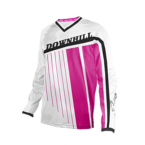 BurningBikewears Uglyfrog Verano Ropa Bicicleta Descenso Manga Larga Jersey Racewear Camiseta MTB Maillot Z09