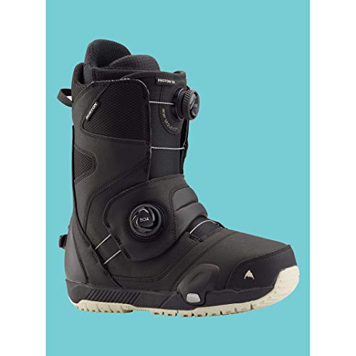 Burton Photon Step on Black - Botas de snowboard para hombre, talla 40, color negro