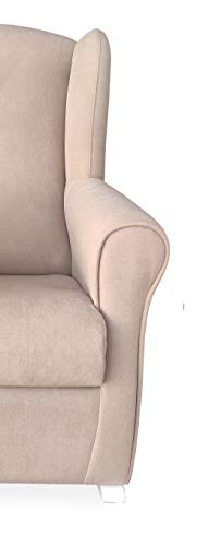 Butaca Lactancia Rodero o mecedora- Tela Antimanchas (Acualine). Medidas: 96 * 74 * 78 cm. Ideal para amantar y balancear al bebe para dormirlo.… (beige) Butaca Lactancia Rodero o mecedora- Tela Antimanchas (Acualine). Medidas: 96 * 74 * 78 cm. Ideal para amantar y balancear al bebe para dormirlo.… (beige)