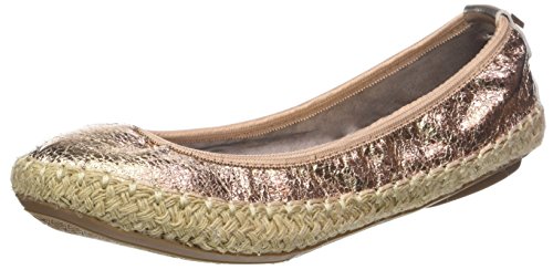 Butterfly Twists Gigi II, Bailarinas con Punta Cerrada para Mujer, Dorado (Rose Gold 006), 36 EU