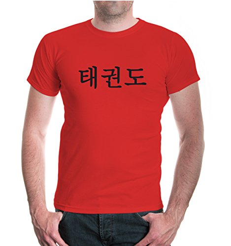 buXsbaum T-Shirt Taekwondo-XXXL-Red-Black