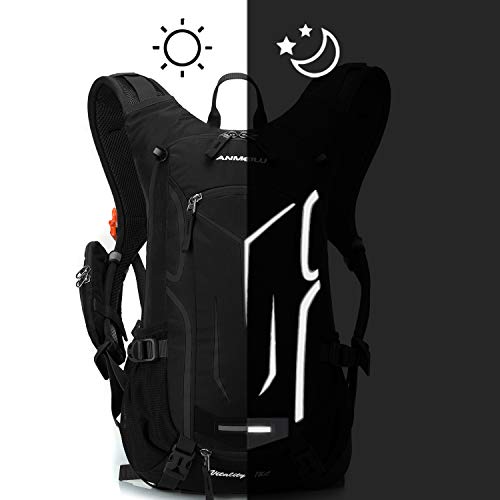 BWBIKE Mochila de Bicicleta Mochila de Ciclismo, 18L Mochila de Bicicleta de Bicicleta a Prueba de Agua con Cubierta de Lluvia, Mochila Deportiva para Montar en Bicicleta