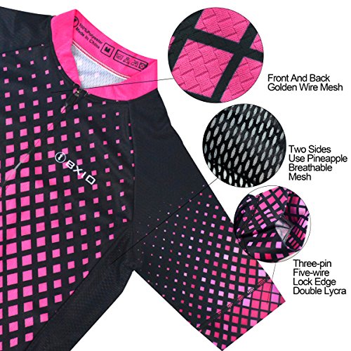 BXIO Rosa Grandes Hombres Ropa de Ciclo Jerseys