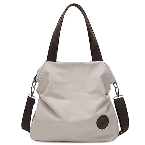 BYD - Mujeres Bolsa de lona Bolsos bandolera Multifuncional Retro Tote Carteras de mano BYD - Mujeres Bolsa de lona Bolsos bandolera Multifuncional Retro Tote Carteras de mano