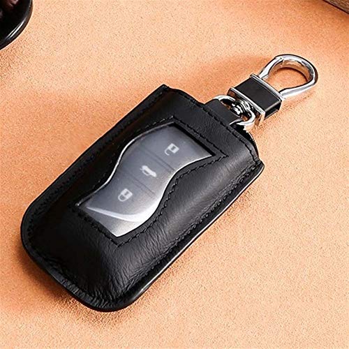 Byrhgood Coche del Cuero de la Vendimia de Cuero de Vaca Hombres y Mujeres del Caso dominante Remiendo de la Raya de RFID Bolsa de Cuero Clave (Color : Black) Byrhgood Coche del Cuero de la Vendimia de Cuero de Vaca Hombres y Mujeres del Caso dominante Remiendo de la Raya de RFID Bolsa de Cuero Clave (Color : Black)