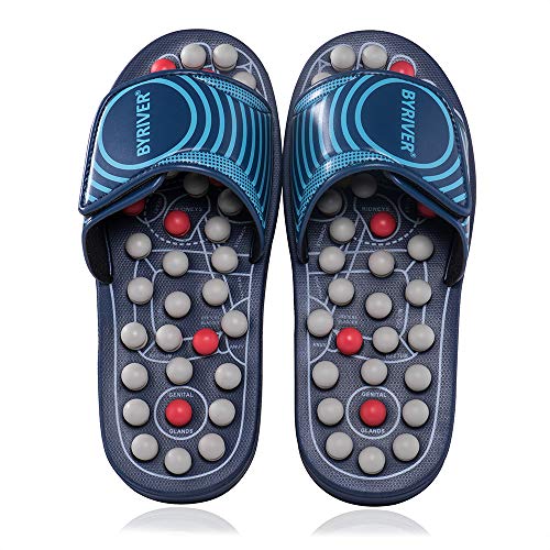 BYRIVER Estimulación Masaje Zapatillas Sandalias Zapatos, Masajeador de pies, Alivio de la neuropatía, artritis, fascitis plantar, dolor, Regalo de salud para mamá papá (05S) BYRIVER Estimulación Masaje Zapatillas Sandalias Zapatos, Masajeador de pies, Alivio de la neuropatía, artritis, fascitis plantar, dolor, Regalo de salud para mamá papá (05S)