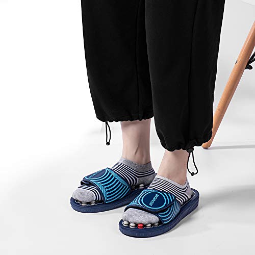 BYRIVER Estimulación Masaje Zapatillas Sandalias Zapatos, Masajeador de pies, Alivio de la neuropatía, artritis, fascitis plantar, dolor, Regalo de salud para mamá papá (05S) BYRIVER Estimulación Masaje Zapatillas Sandalias Zapatos, Masajeador de pies, Alivio de la neuropatía, artritis, fascitis plantar, dolor, Regalo de salud para mamá papá (05S)