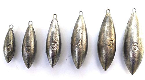 BZS Beach Bomb (10 Pack) Peso de Pesca en el mar Peso del mar 1oz, 2oz, 3oz, 4oz, 5oz o 6oz (4oz -113.39g)