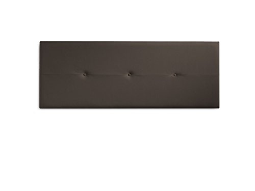 Cabecero tapizado Judith Chocolate 160 X 55 X 3 cm, Incluye herrajes para Colgar Cabecero tapizado Judith Chocolate 160 X 55 X 3 cm, Incluye herrajes para Colgar