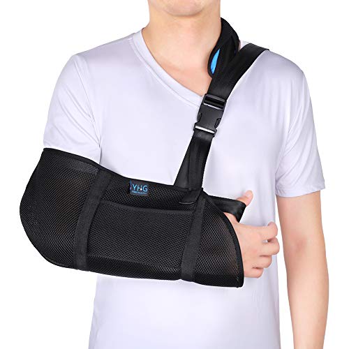Cabestrillo Brazo, Cabestrillo Hombro Inmovilizador con Hebilla, Cabestrillo Adulto Transpirable para Fractura de Hombro, Dislocación, Esguinces Cabestrillo Brazo, Cabestrillo Hombro Inmovilizador con Hebilla, Cabestrillo Adulto Transpirable para Fractura de Hombro, Dislocación, Esguinces