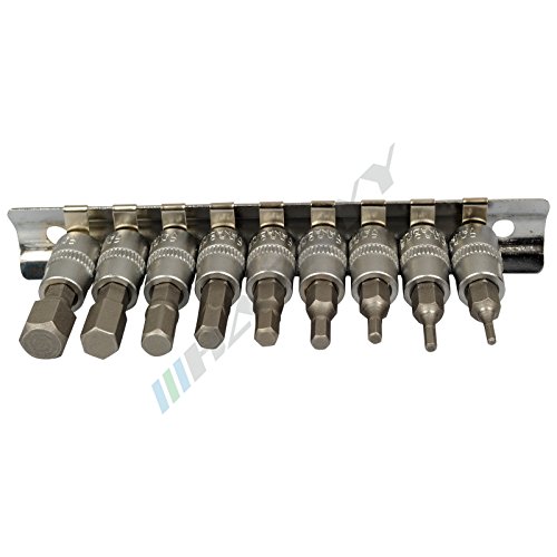 Cabeza Allen Nueces Inbus 1/4" Tuerca Conexión Bits Bit Hexagonal Set Llave