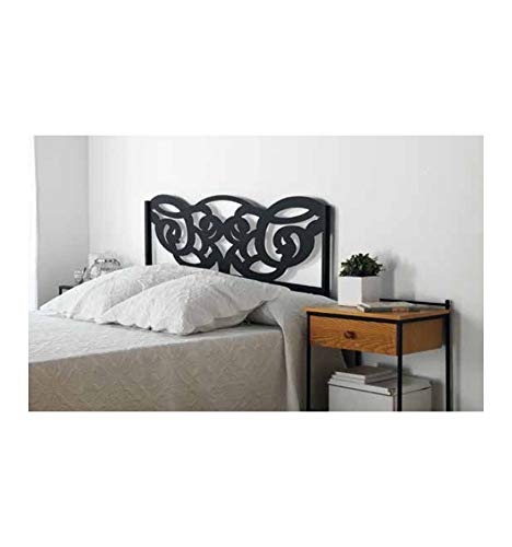 Cabezal de forja Alcorcón - Negro 27, Cabecero de 135 cm Cabezal de forja Alcorcón - Negro 27, Cabecero de 135 cm