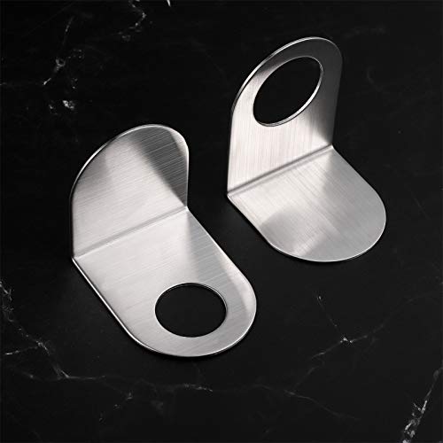 Cabilock 2 Piezas Bomba de Jabón Dispensador de Botella Soporte Pared Acero Inoxidable Desinfectante de Manos Estante Colgante Estante de Champú (Agujero Grande + Agujero Pequeño) Cabilock 2 Piezas Bomba de Jabón Dispensador de Botella Soporte Pared Acero Inoxidable Desinfectante de Manos Estante Colgante Estante de Champú (Agujero Grande + Agujero Pequeño)