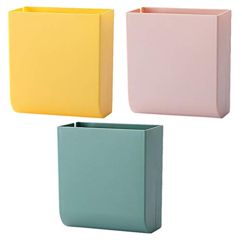 Cabilock 3 Unids Soporte Remoto sin Orificios Montaje en Pared Control Remoto Caja de Almacenamiento Garaje Organizador de Medios Caddy para Al Lado de La Mesa Dormitorio Pared Color de La Cabilock 3 Unids Soporte Remoto sin Orificios Montaje en Pared Control Remoto Caja de Almacenamiento Garaje Organizador de Medios Caddy para Al Lado de La Mesa Dormitorio Pared Color de La