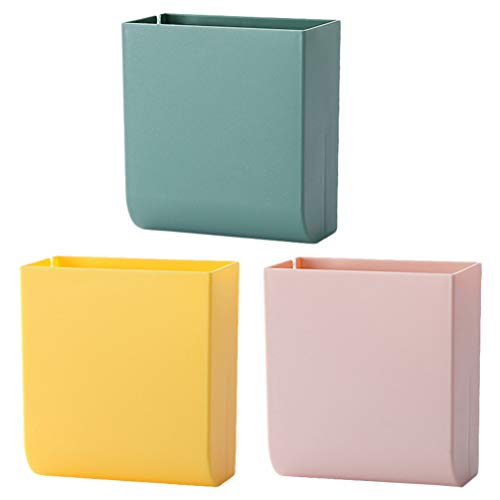 Cabilock 3 Unids Soporte Remoto sin Orificios Montaje en Pared Control Remoto Caja de Almacenamiento Garaje Organizador de Medios Caddy para Al Lado de La Mesa Dormitorio Pared Color de La Cabilock 3 Unids Soporte Remoto sin Orificios Montaje en Pared Control Remoto Caja de Almacenamiento Garaje Organizador de Medios Caddy para Al Lado de La Mesa Dormitorio Pared Color de La