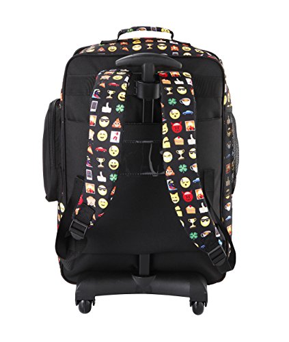 Cabin Max Bear - Maleta con Ruedas para Niños Bolso para Osito de 50 x 34 x 20 cm (20 x 13,5 x 8 Pulgadas) - 33 L - ¡Ligera! (Emoji)