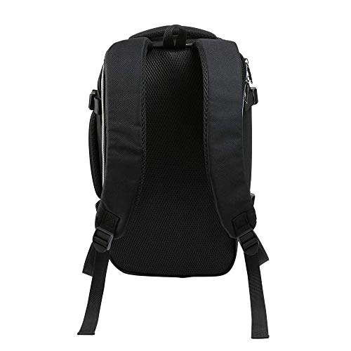 Cabin Max Chicago 20L Stowaway - Maleta de Cabina de 40x20x25 cm Ideal como Bolso para Debajo del Asiento Gratuito de Ryanair - Mochila Pequeña Cualquier Ocasión (Negro) (Negro) Cabin Max Chicago 20L Stowaway - Maleta de Cabina de 40x20x25 cm Ideal como Bolso para Debajo del Asiento Gratuito de Ryanair - Mochila Pequeña Cualquier Ocasión (Negro) (Negro)