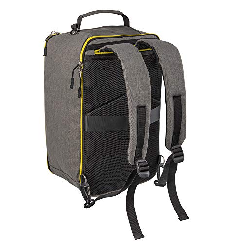 Cabin Max Manhattan Stowaway 40 x 20 x 25 cm – Maleta de Cabina para Ryanair 40x20x25 Maleta de Viaje Barata Nuevas Regulaciones sobre Equipaje Gratuito en Vuelos de Ryanair (Yellow Detail) Cabin Max Manhattan Stowaway 40 x 20 x 25 cm – Maleta de Cabina para Ryanair 40x20x25 Maleta de Viaje Barata Nuevas Regulaciones sobre Equipaje Gratuito en Vuelos de Ryanair (Yellow Detail)