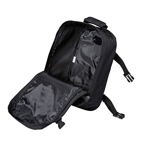 Cabin Max Metz 20L 40x20x25 cm Maleta de Cabina Pequeña Mochila de Viaje Stowaway Ideal para Llevar Debajo del Asiento en Ryanair (Negro) Cabin Max Metz 20L 40x20x25 cm Maleta de Cabina Pequeña Mochila de Viaje Stowaway Ideal para Llevar Debajo del Asiento en Ryanair (Negro)