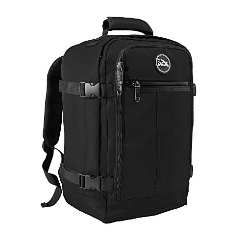 Cabin Max Metz 20L 40x20x25 cm Maleta de Cabina Pequeña Mochila de Viaje Stowaway Ideal para Llevar Debajo del Asiento en Ryanair (Negro) Cabin Max Metz 20L 40x20x25 cm Maleta de Cabina Pequeña Mochila de Viaje Stowaway Ideal para Llevar Debajo del Asiento en Ryanair (Negro)