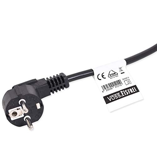 Cable calefactor de protección contra heladas de 37 m, con termostato de botón, sin VOSS, 230 V, cable calefactor para proteger tuberías de agua y bebidas de pastos