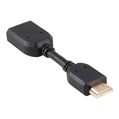 Cable de extensión HDMI de 4 Piezas, Adaptador Extensor HDMI a Macho de Alta Velocidad, Adaptador enchapado en Oro para Reproductor BLU-Ray, Televisión 3D, Roku, Boxee, Xbox360, PS3