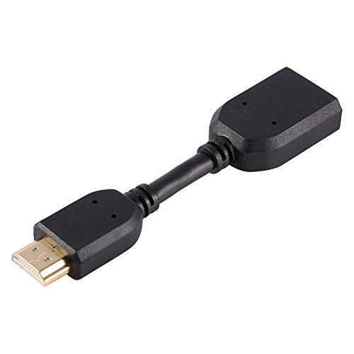 Cable de extensión HDMI de 4 Piezas, Adaptador Extensor HDMI a Macho de Alta Velocidad, Adaptador enchapado en Oro para Reproductor BLU-Ray, Televisión 3D, Roku, Boxee, Xbox360, PS3