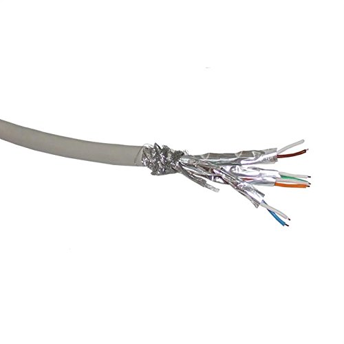 Cable de red CAT.6 50m ; S/FTP PIMF ; cable de instalación CAT6 ethernet