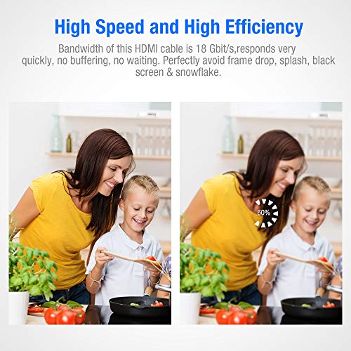 Cable HDMI 4K 2metro-Snowkids Cable HDMI 2.0 de Alta Velocidad Trenzado de Nailon 4K@60Hz a 18Gbps Cable HDMI Compatible 3D, Función Ethernet, Video 4K UHD 2160p, HD 1080p- Gris Cable HDMI 4K 2metro-Snowkids Cable HDMI 2.0 de Alta Velocidad Trenzado de Nailon 4K@60Hz a 18Gbps Cable HDMI Compatible 3D, Función Ethernet, Video 4K UHD 2160p, HD 1080p- Gris
