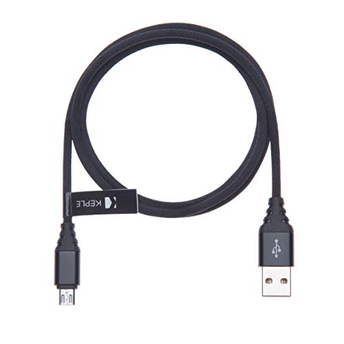 Cable Micro USB | De Carga Rápida Cargador Trenzado De Nylon Cable Compatible con Lenovo Yoga Tab 8, Tab 2 A7-30, Tab 2 10.1, Tab 2 Pro, Tab 2 8, Tab 3 8, Yoga 10, 2 10, 3 10, 3 10, 3 Pro Tablet | 2m