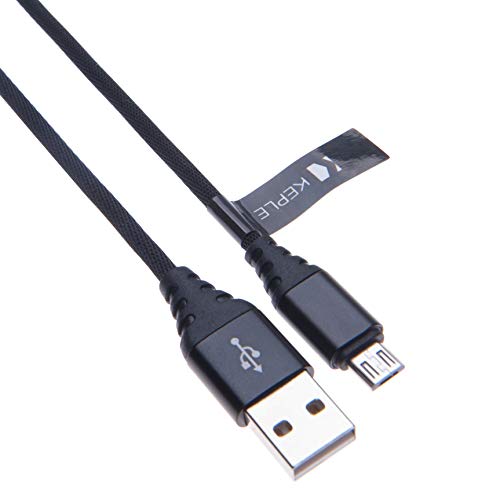 Cable Micro USB | De Carga Rápida Cargador Trenzado De Nylon Cable Compatible con Lenovo Yoga Tab 8, Tab 2 A7-30, Tab 2 10.1, Tab 2 Pro, Tab 2 8, Tab 3 8, Yoga 10, 2 10, 3 10, 3 10, 3 Pro Tablet | 2m