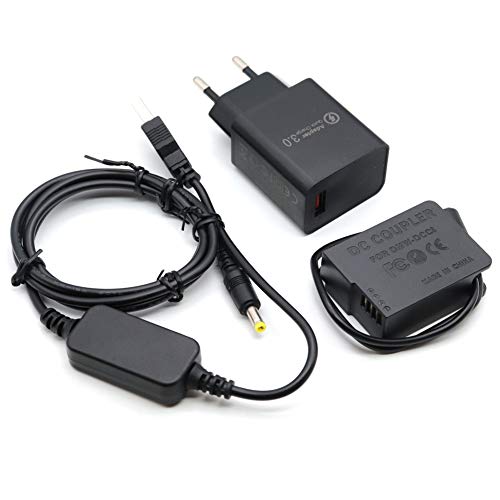 Cable USB del Banco de Potencia + DMW-DCC8 BLC12E batería ficticia BLC12E para Lumix DMC-GX8 FZ1000 FZ300 FZ200 G7 G6 G5 G80 G81 G85 GH2 GH2K GH2S DC-G90 DC-G91 DC-G95 DC-G99 Cable USB del Banco de Potencia + DMW-DCC8 BLC12E batería ficticia BLC12E para Lumix DMC-GX8 FZ1000 FZ300 FZ200 G7 G6 G5 G80 G81 G85 GH2 GH2K GH2S DC-G90 DC-G91 DC-G95 DC-G99