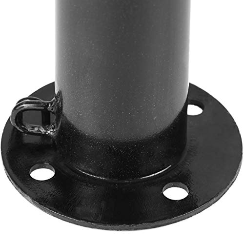 Cablematic - Pilona bolardo de acero con base clavada removible 89x750mm Cablematic - Pilona bolardo de acero con base clavada removible 89x750mm