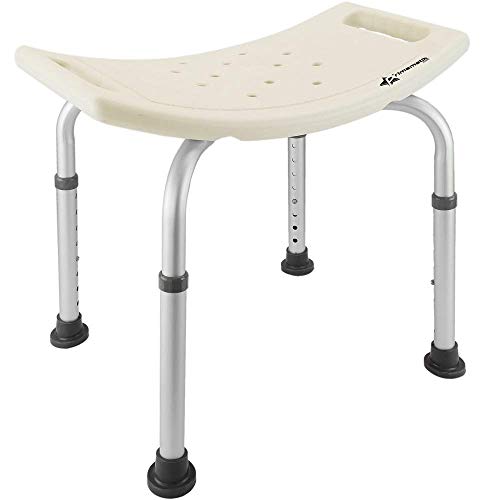 Cablematic - Taburete de Ducha ergonómico Regulable en Altura para baño Cablematic - Taburete de Ducha ergonómico Regulable en Altura para baño