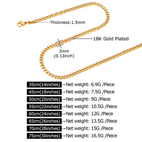 cadena de oro mujer 18k cadena fina cadenas de oro mujer 18k fina cadenas doradas mujer colgante inicial colgantes 6mm 9mm 12mm Ancho 45cm 55cm 65cm 70cm 75cm longitud Plateado/Dorado/Negro Opcional cadena de oro mujer 18k cadena fina cadenas de oro mujer 18k fina cadenas doradas mujer colgante inicial colgantes 6mm 9mm 12mm Ancho 45cm 55cm 65cm 70cm 75cm longitud Plateado/Dorado/Negro Opcional