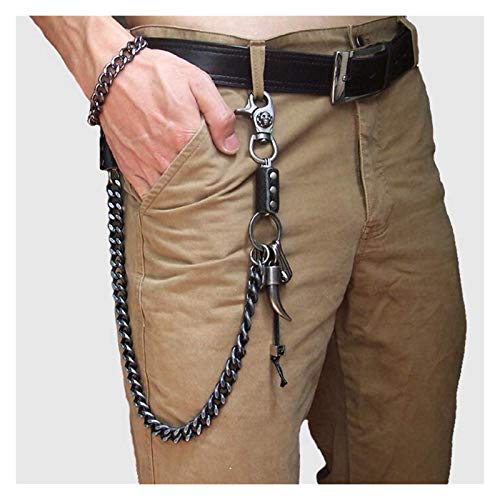 Cadena de pantalones, Moda hombre niño punk hip hop moda cinturón cinturón cadena múltiple pantalón pantalón pantalones vaqueros punk metal cráneo / cuernos cadena para accesorios de decoración de ves Cadena de pantalones, Moda hombre niño punk hip hop moda cinturón cinturón cadena múltiple pantalón pantalón pantalones vaqueros punk metal cráneo / cuernos cadena para accesorios de decoración de ves