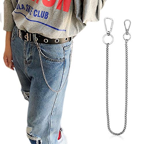 Cadena para Pantalon Acero Inoxidable De 45 Cm De Largo Punk Hip-hop De Moda De La Correa De Cintura De La Cadena Masculino Pantalones Vaqueros Cadena De Los Hombres Punk Pantalones De Regalo Del Meta Cadena para Pantalon Acero Inoxidable De 45 Cm De Largo Punk Hip-hop De Moda De La Correa De Cintura De La Cadena Masculino Pantalones Vaqueros Cadena De Los Hombres Punk Pantalones De Regalo Del Meta
