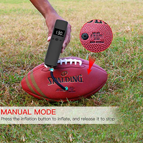 Cadrim Bomba de Bola ElĂ©ctrica, Inflador de Bola Inteligente e InflaciĂłn de Aire de Mano con 2 Agujas y 1 Boquilla para BalĂłn Deporte FĂștbol, Baloncesto, FĂștbol, Voleibol, Rugby Cadrim Bomba de Bola ElĂ©ctrica, Inflador de Bola Inteligente e InflaciĂłn de Aire de Mano con 2 Agujas y 1 Boquilla para BalĂłn Deporte FĂștbol, Baloncesto, FĂștbol, Voleibol, Rugby